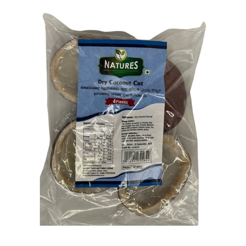 Buy NATURES SPILT DRY COCONUT 4PCS Online