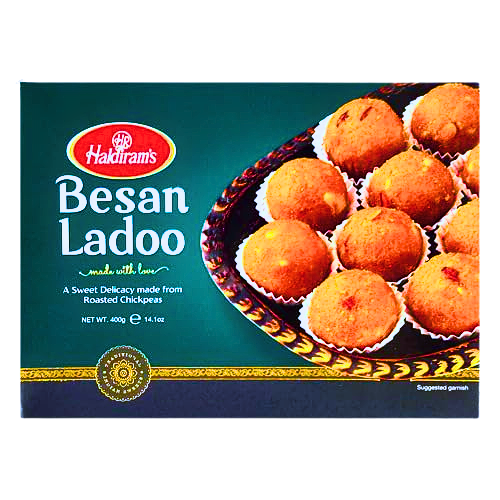 Buy Haldirams Ladoo (Besan) 400g Online