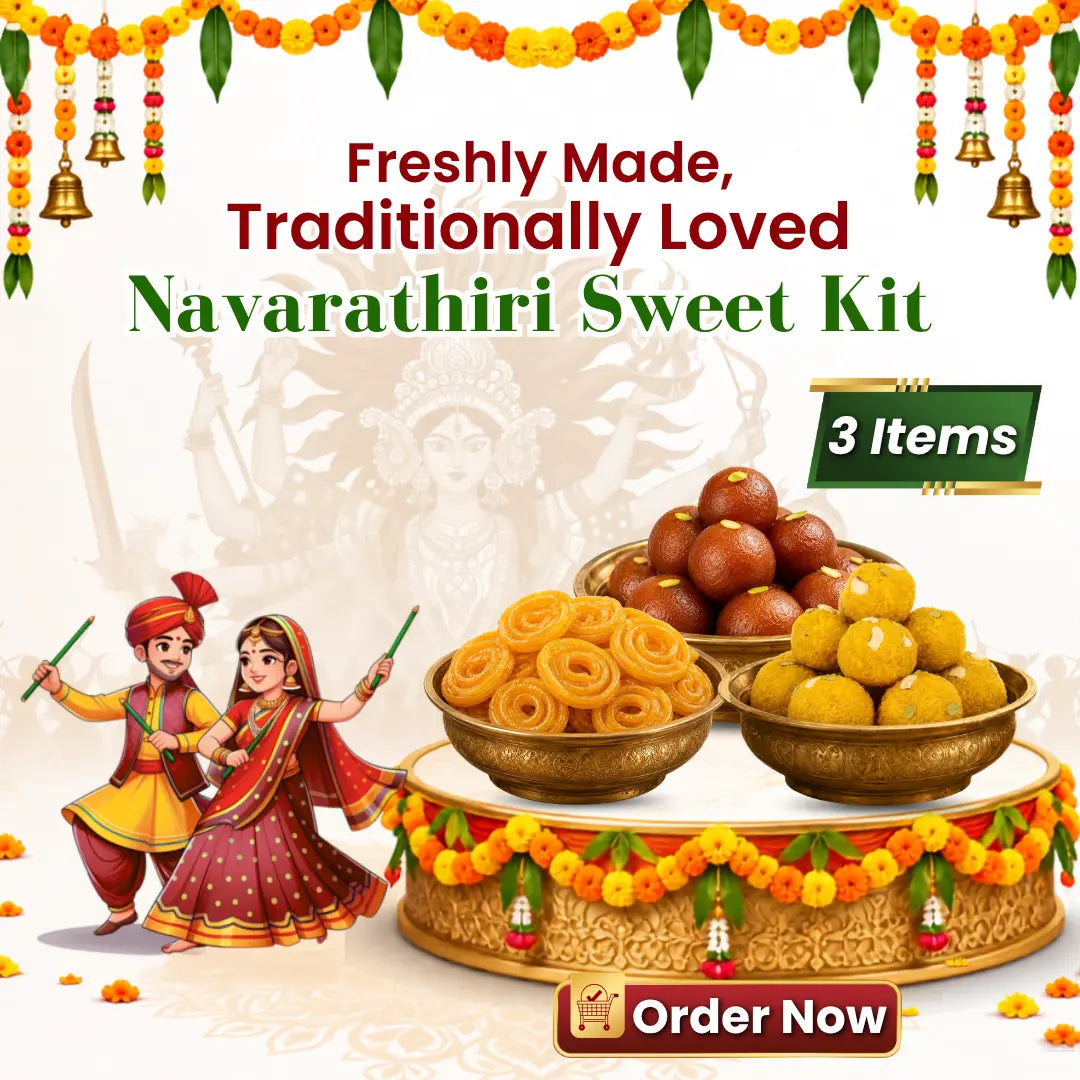 NAVARATHIRI AND AYUTHA POOJA FRESH SWEET KIT