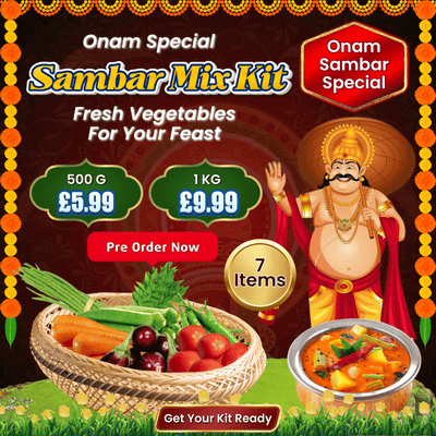 ONAM FRESH SAMBAR KIT (1KG)