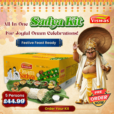 ONAM SPECIAL VISWAS SADHYA FROZEN KIT - 5 FEAST (4.75KG)