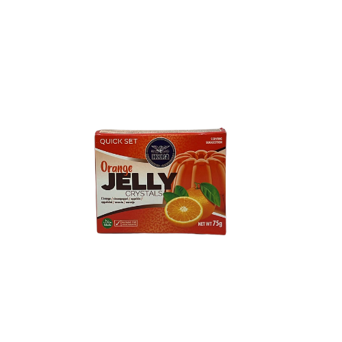 Buy Heera Orange Crystal Jelly (Halal) 75g Online