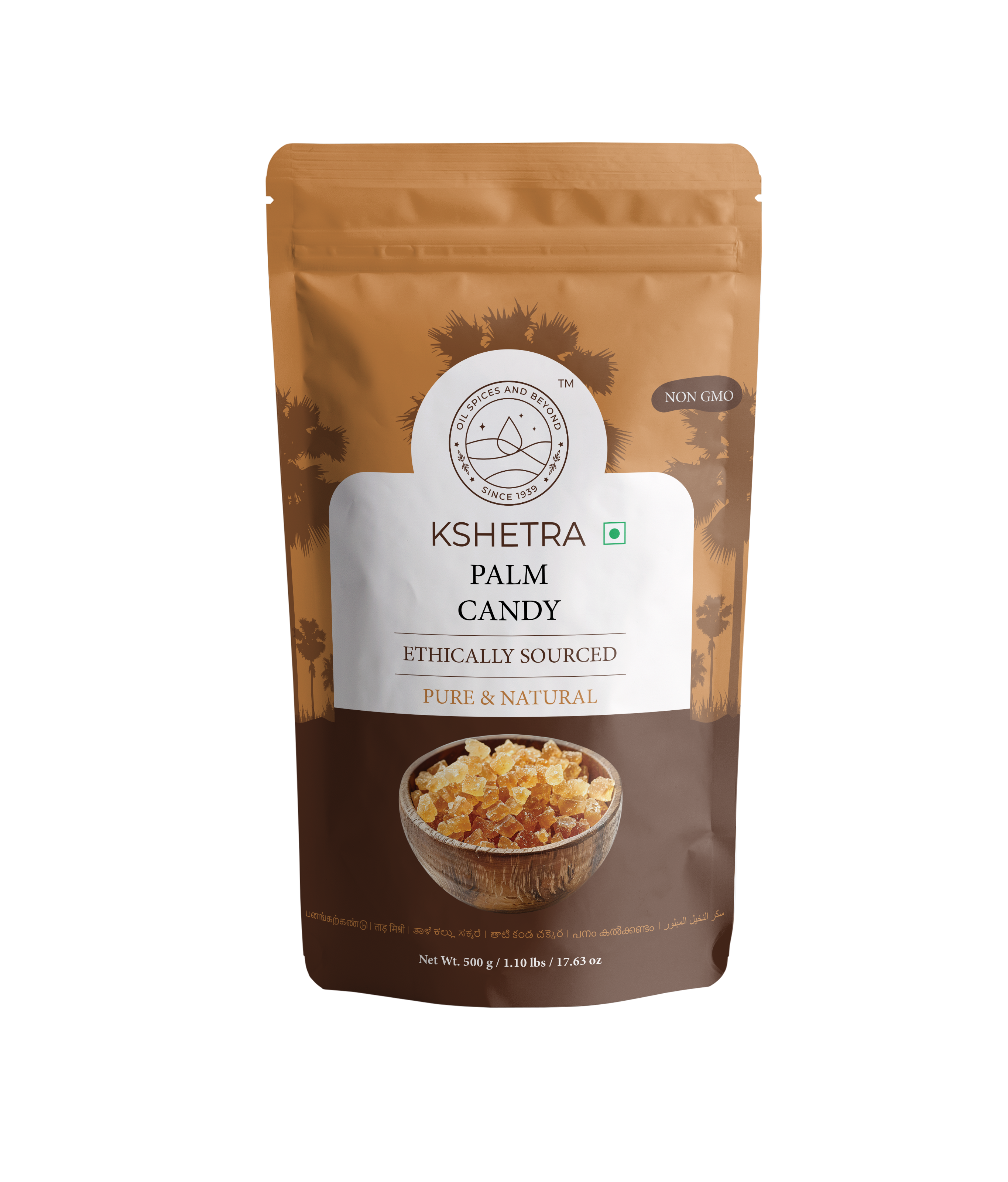 KSHETRA PALM JAGGERY CRYSTAL 500G