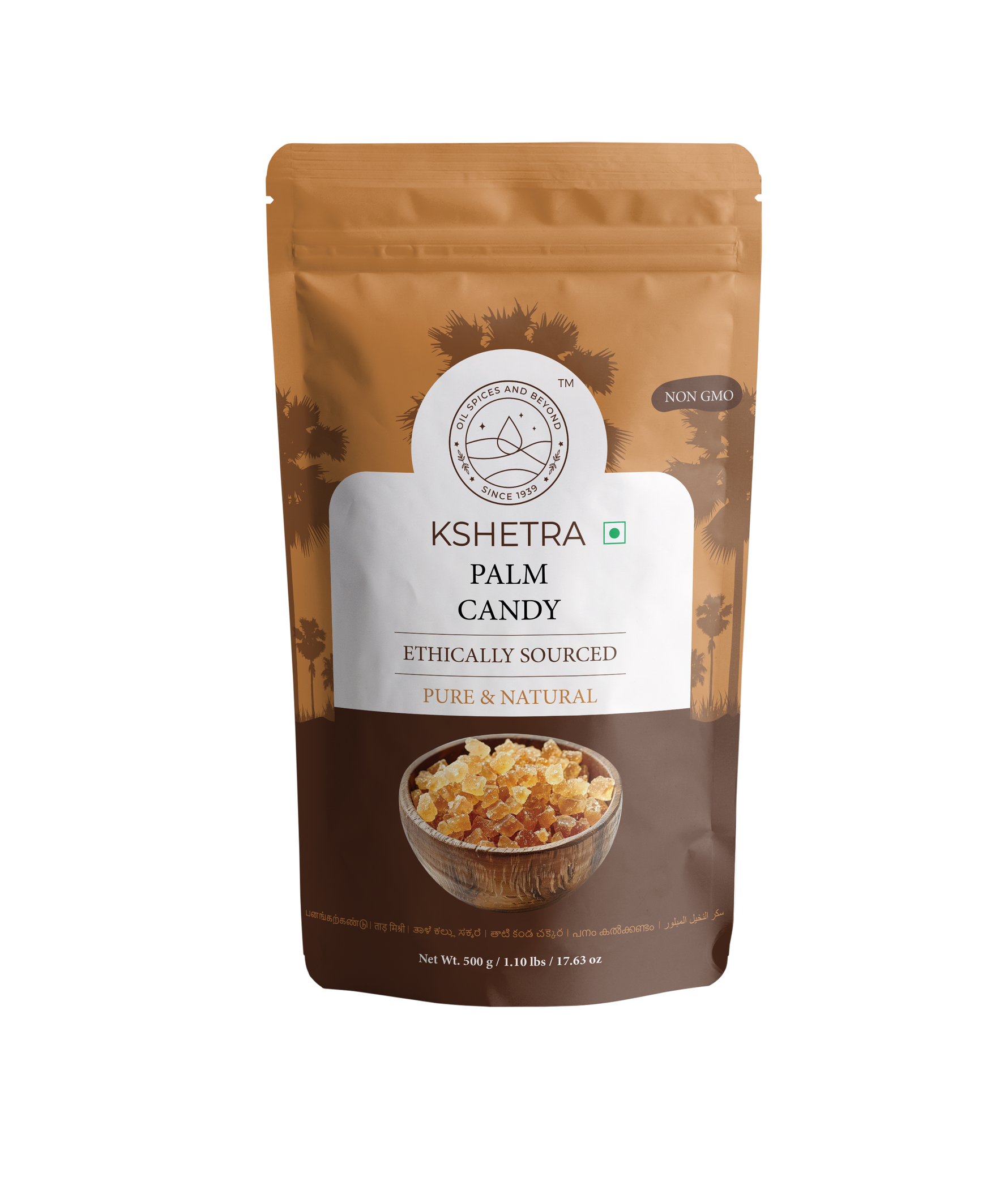 KSHETRA PALM JAGGERY CRYSTAL 500G