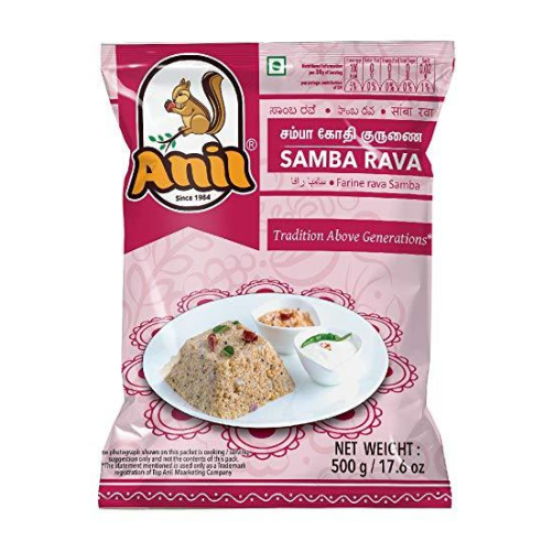 ANIL SAMBA RAVA 500G
