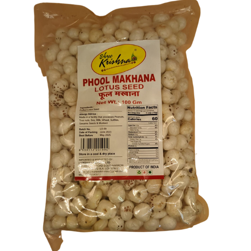 SHREE KRISHNA PHOOL MAKHANA 100G