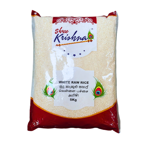 Buy SHREE KRISHNA WHITE RAW RICE 5KG