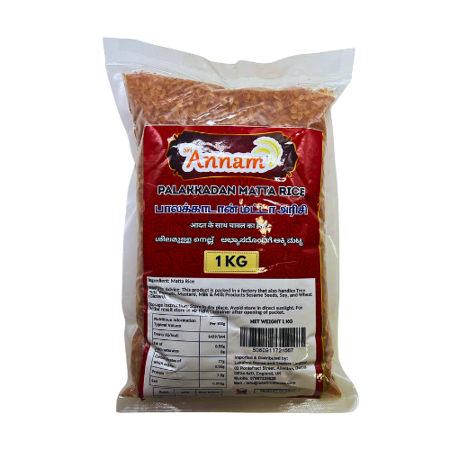 Buy Sri Annam Palakadan Matta Rice 1kg Online