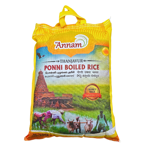 Buy Sri Annam Thanjavur Ponni Boiled Rice 10Kg Online