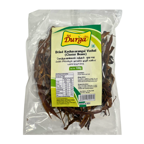 Buy SRI DURGA Dried Vathal 100g Cluster Beans Online