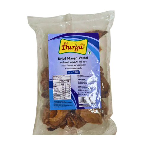 Buy SRI DURGA Dried Vathal 100g Raw Mango Products Online 