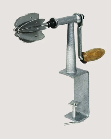 STAINLESS STEEL COCONUT SCRAPPER - TABLE MOUNTED