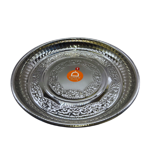 STAINLESS STEEL THAMBULAM (PARAT) SIZE 1 (15 INCHES)