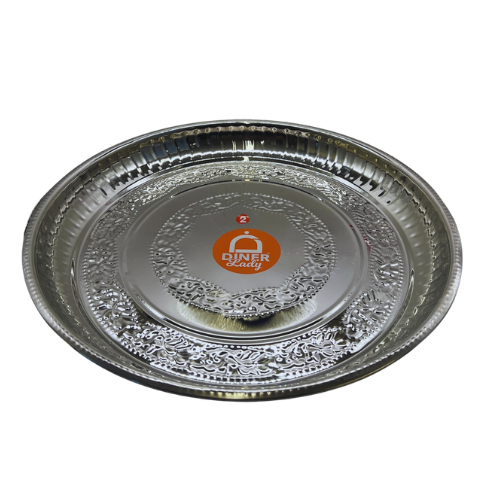 STAINLESS STEEL THAMBULAM (PARAT) SIZE 2 (16 INCHES)