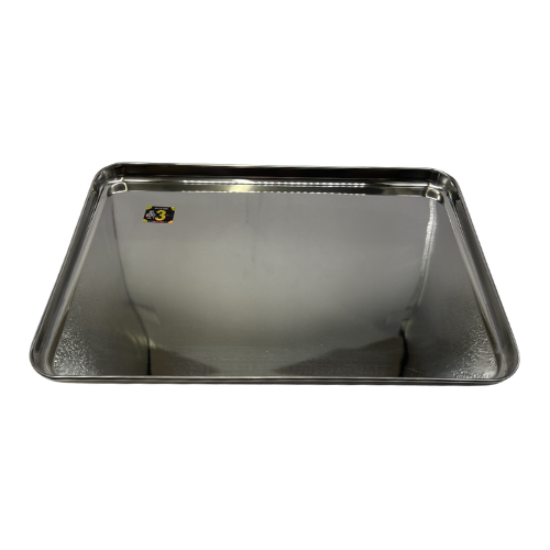 STAINLESS STEEL DIANA TRAY SET (SIZE 1 T0 3)