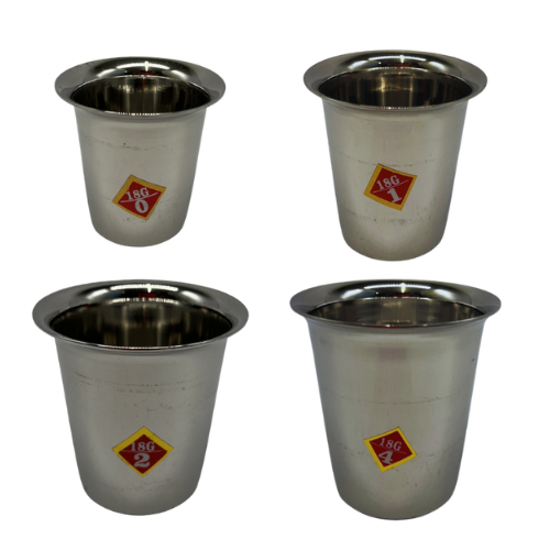 Buy SS Tumbler Set Size 4" (18G) Online