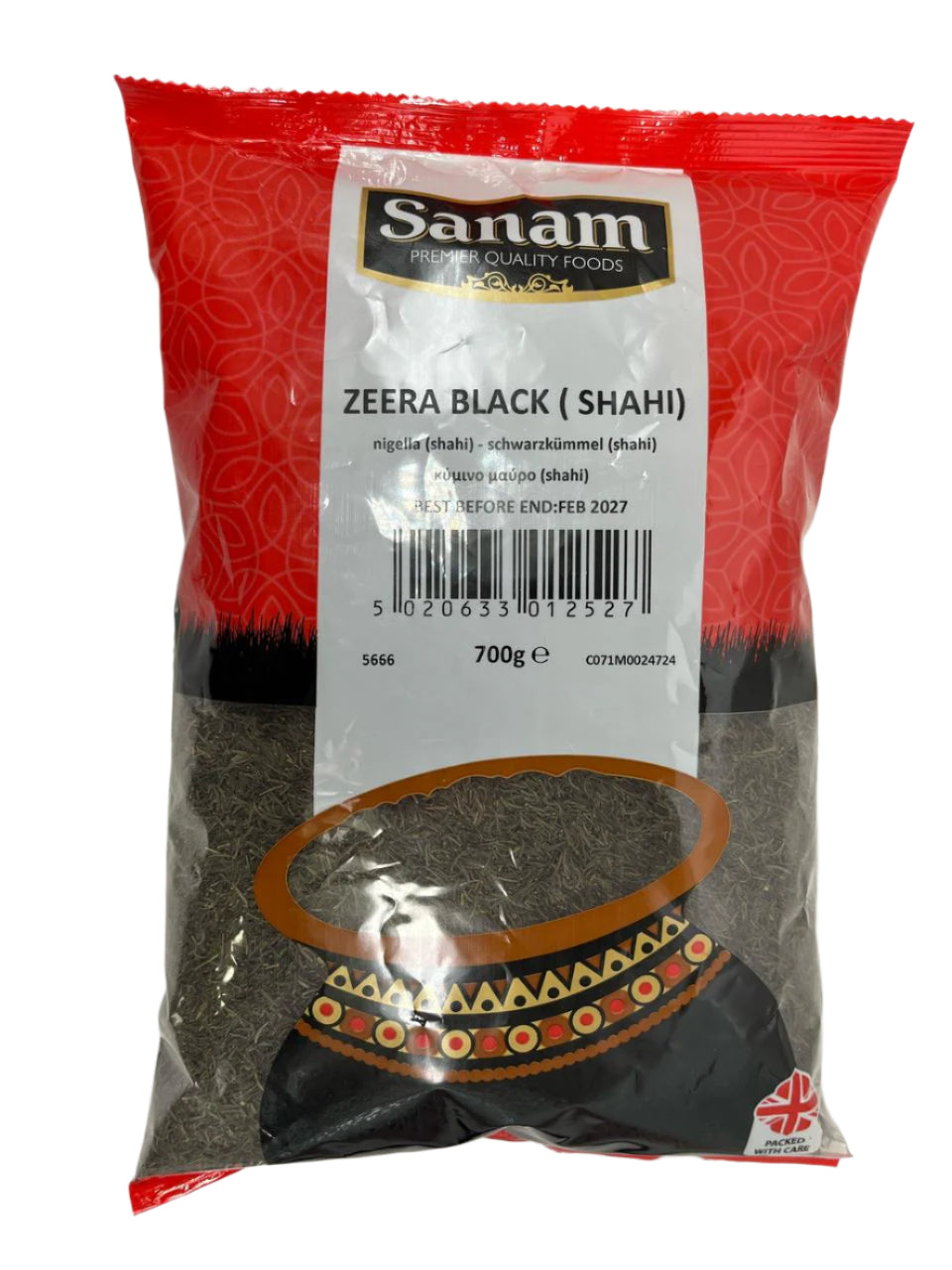Buy SANAM ZEERA BLACK SHAHI 700G Online