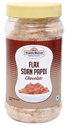 A2B FLAX SOAN PAPDI CHOCOLATE 250GM