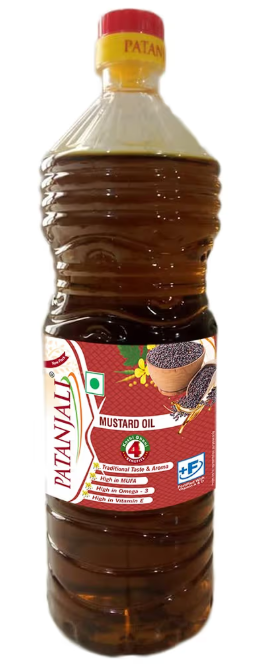 PATANJALI MUSTARD OIL 1LTR