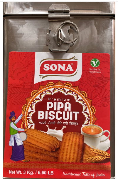 SONA PIPA BISCUIT 3KG