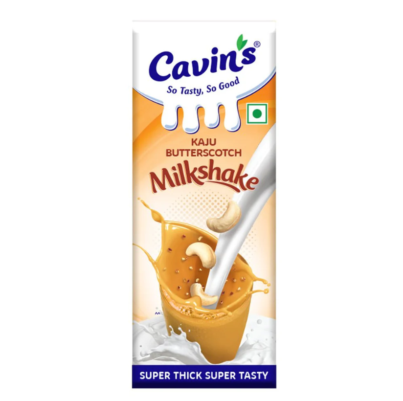 CAVIN'S MILK SHAKE BUTTERSCOTCH TETRA PACK 170 ML