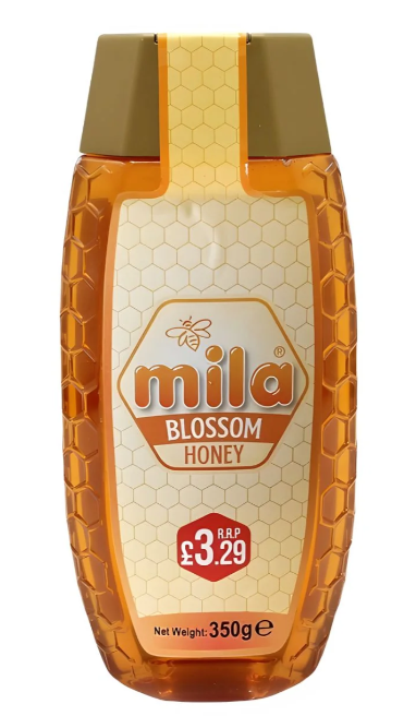 MILA HONEY SQUEEZE BOTTLE 350G