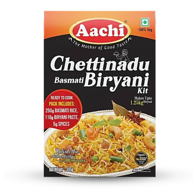 AACHI CHETTINADU BASMATI BIRYANI KIT 365G