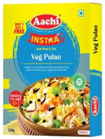 AACHI VEG PULAO 250G
