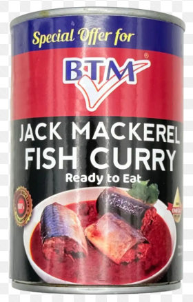 BTM JACK MACKEREL IN CURRY 425GM