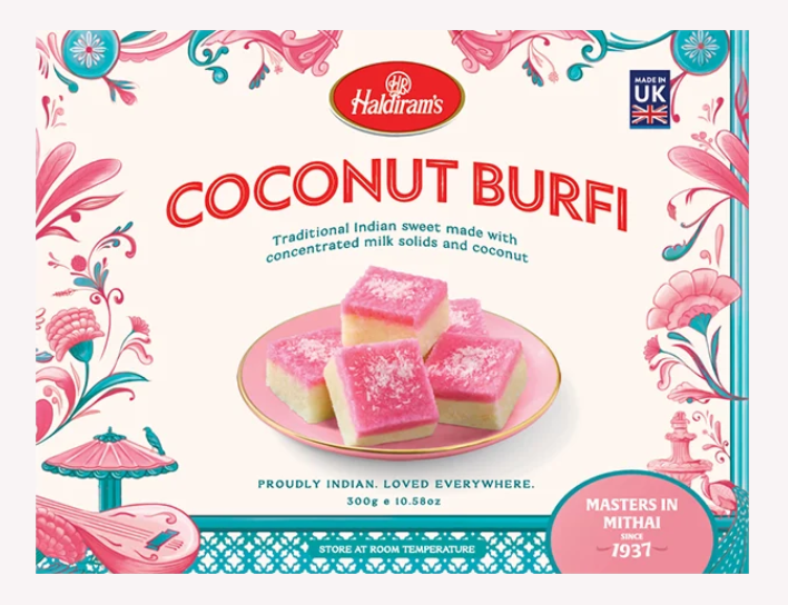 HALDIRAM COCONUT BARFI - 300G