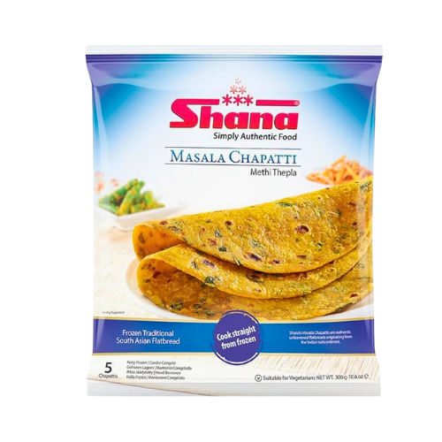 Buy Shana Frozen Masala Chapatti 300g Online