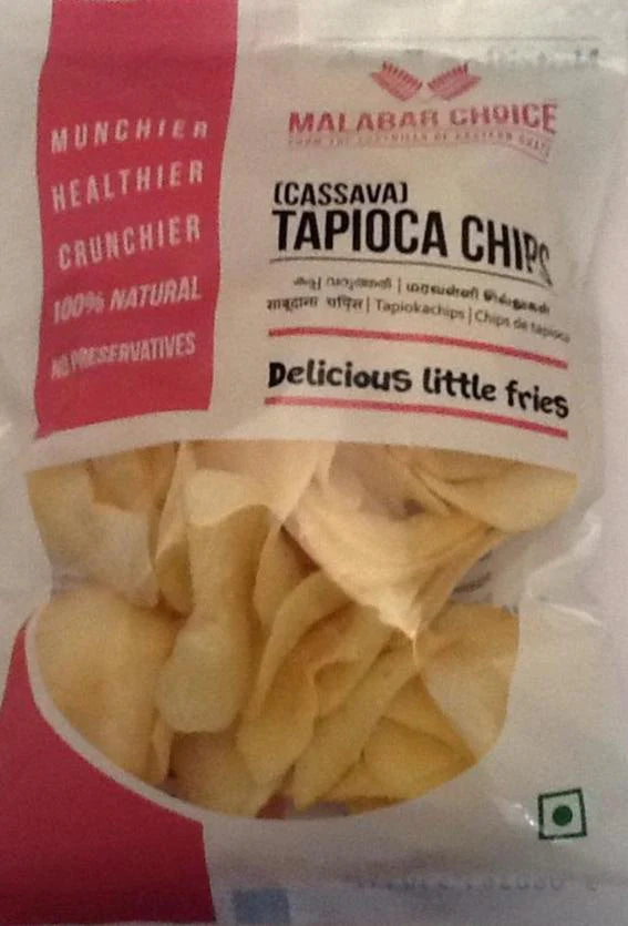 Buy Malabar Choice Tapioca Chips Plain 135G Online