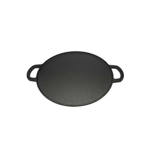 CAST IRON DOSA TAWA COATED WITH DOUBLE HANDLE - 11.5 INCHES