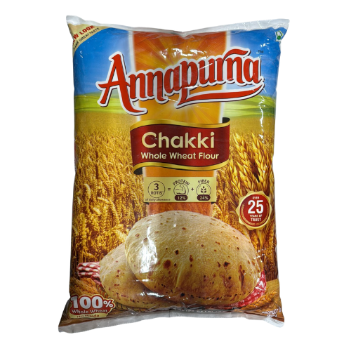 ANNAPURNA WHEAT FLOUR (CHAKKI ATTA) 10KG