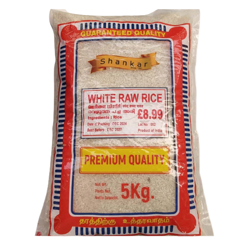 Buy Shankar White Raw Rice 5Kg Online