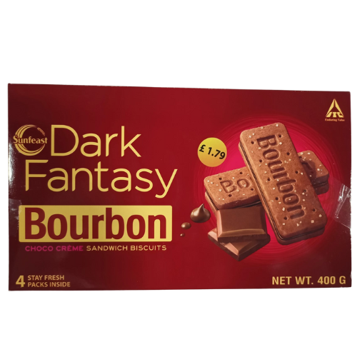 DARK FANTASY BOURBON CHOCO CREME 400G