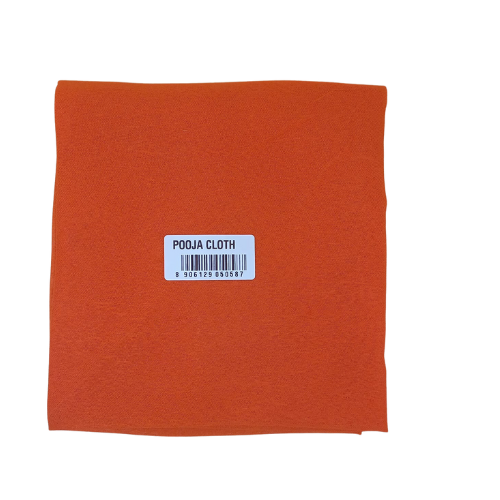 Buy Pooja Cloth 1 Meter Orange Online