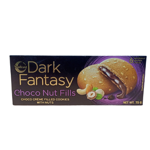 Buy Sun Feast Dark Fantasy Choco Nut Fills Online from Lakshmi Stores, UK