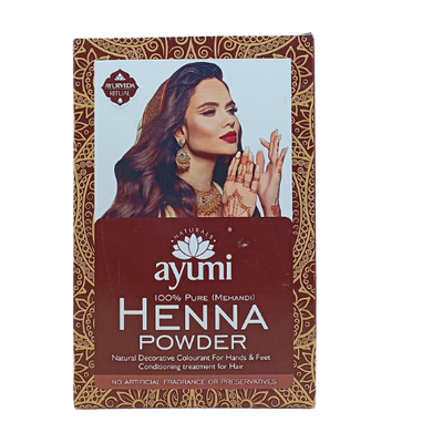 Buy Ayumi Pure Henna Powder Mehandi Online from Lakshmi Stores, UK