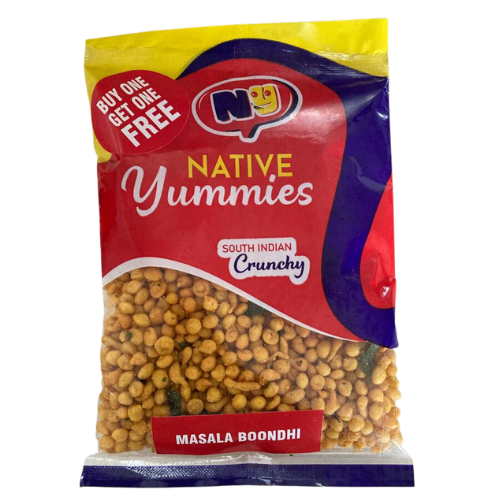 Buy Native Yummies Masala Boondi Online from Lakshmi Stores, UK