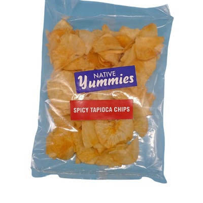 Buy Native Yummies Splcy Tapioca Chips Online from Lakshmi Stores, UK