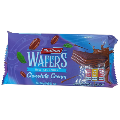 Buy Maliban Wafer Biscuits - Chocolate Online from Lakshmi Stores 