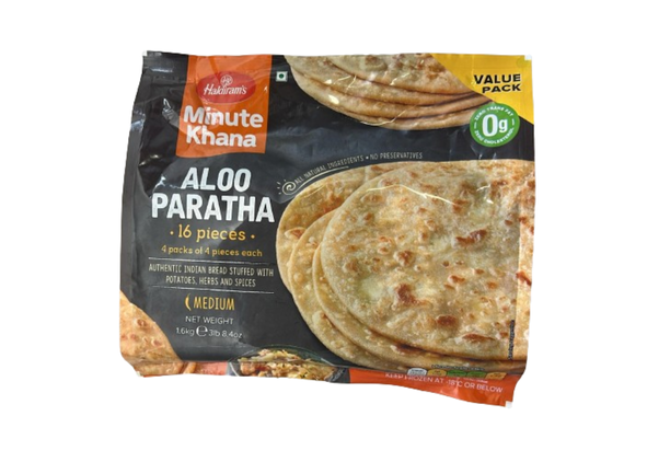 Buy Haldirams Frozen Value Pack Aloo Paratha 1.6kg Online