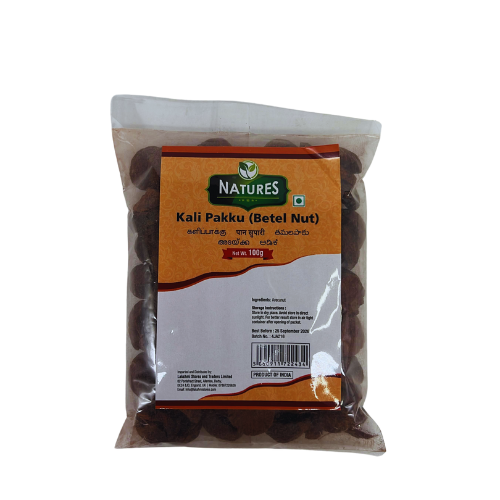 NATURES BETEL NUT (KALI PAKKU) 100G