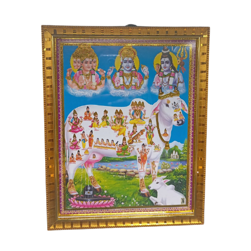 Buy KAMADENU GOD PHOTO A4 SIZE FRAME Online
