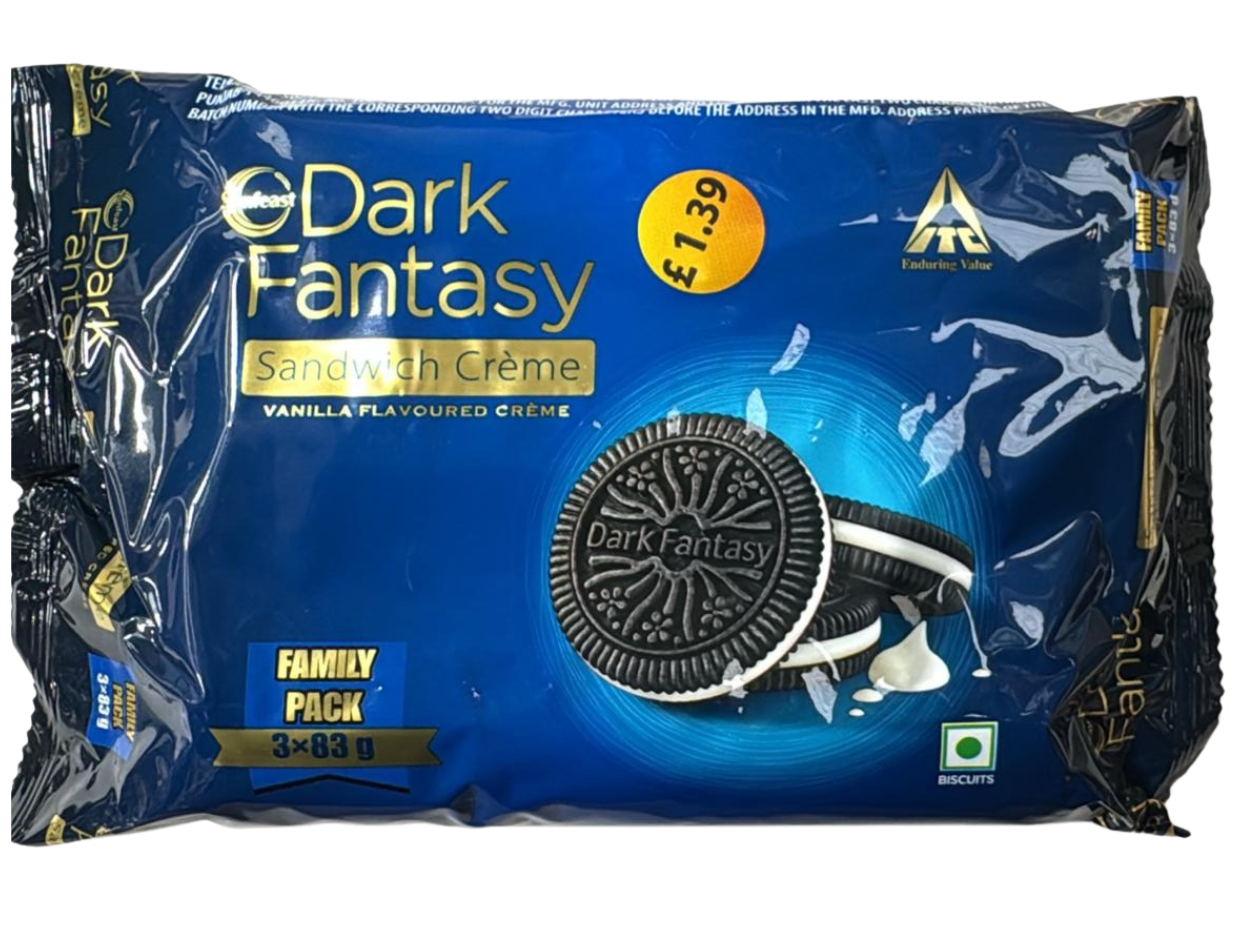 SUN FEAST DARK FANTASY VANILLA CREME 249G