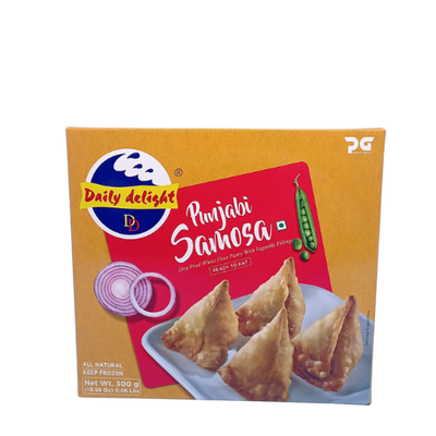 Buy Daily Delight Frozen Punjabi Samosa Online, Lakshmi Stores from UK