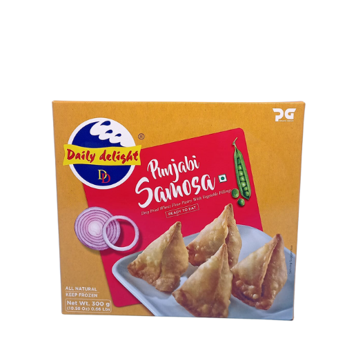 Buy Daily Delight Frozen Punjabi Samosa Online, Lakshmi Stores from UK