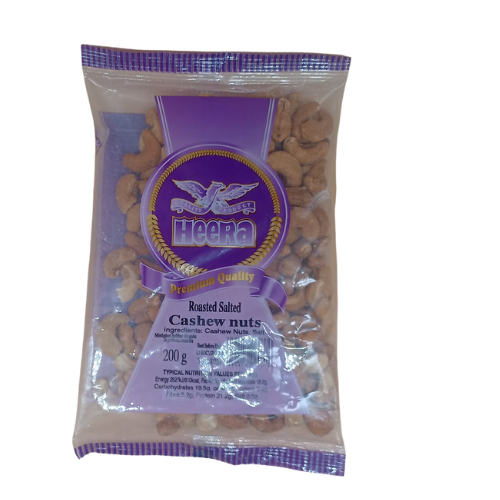 Buy Heera Roasted Cashew Nuts  Online from Lakshmi Stores, UK