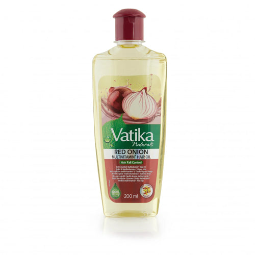 VATIKA ENRICHED MULTIVITAMIN HAIR OIL 200ML-RED ONION